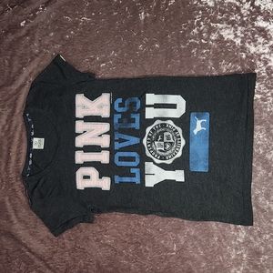 NWOT Vintage Victoria's Secret PINK "Pink Loves You" tee
